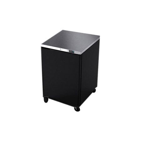 refrigerador-de-contra-barra-1-puerta-solida-vinil-negro-abbc-23-hc-professional-line-asber