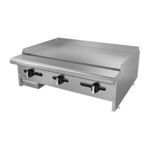 plancha-lisa-a-gas-con-placa-de-3-4-aemg-36-h-restaurant-line-asber