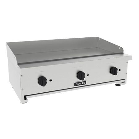 plancha-lisa-a-gas-con-placa-de-5-8-asmg-36-snack-line-asber